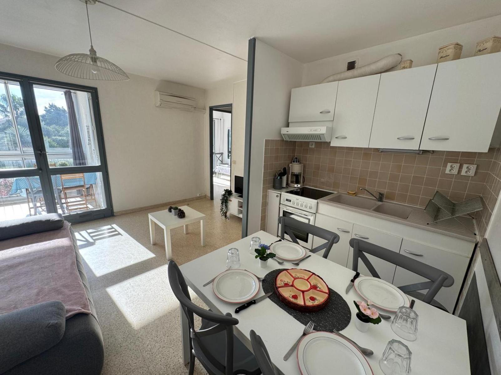 Sol-Y-Days Goelette, Agreable Appartement En Rdc Avec Parking, Proche Du Centre-Ville Et De La Plage Le Grau-du-Roi Zewnętrze zdjęcie